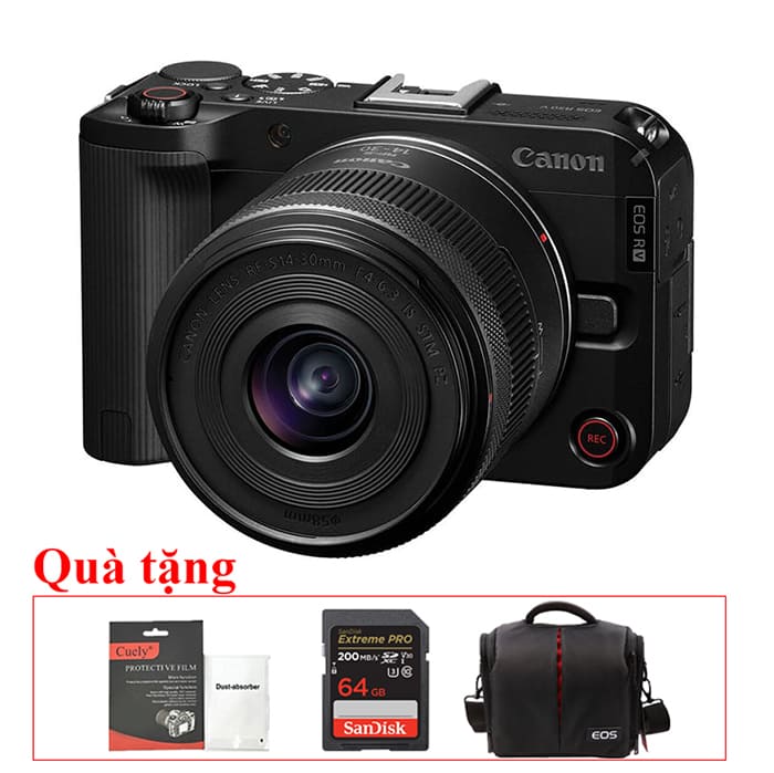 Canon EOS R50V + Lens Kit 14-30mm chính hãng, giá tốt