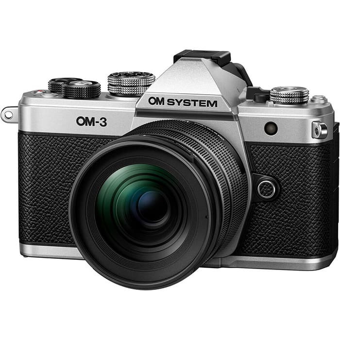 Máy ảnh Olympus OM SYSTEM OM-3 Kit 12-45mm F4.0 PRO II, Mới 100% (Chính Hãng)