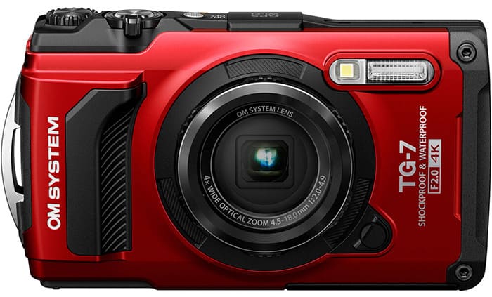 Máy ảnh Olympus OM SYSTEM Tough TG-7 (Màu Đỏ)| Olympus OM SYSTEM Tough TG-7 | Mayanh24h