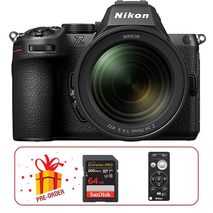 Nikon Z5 II Kit 24-70mm f/4S, Mới 100% (Chính Hãng)