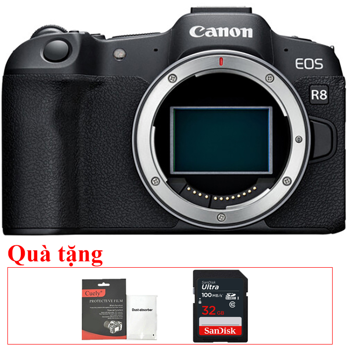 Máy Ảnh Canon EOS R8 Full-Frame Nhỏ Gọn, Hiệu Năng Vượt Trội