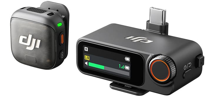 Microphone DJI Mic 3 Âm Thanh Sắc Nét, Kết Nối Ổn Định