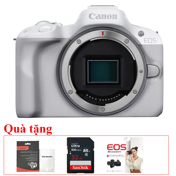 Canon EOS R50 chính hãng, giá và dịch vụ luôn tốt