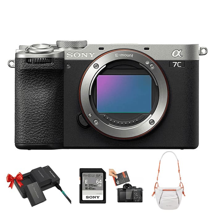 Sony A7C Mark II Màu Bạc, Mới 100% (Chính Hãng)