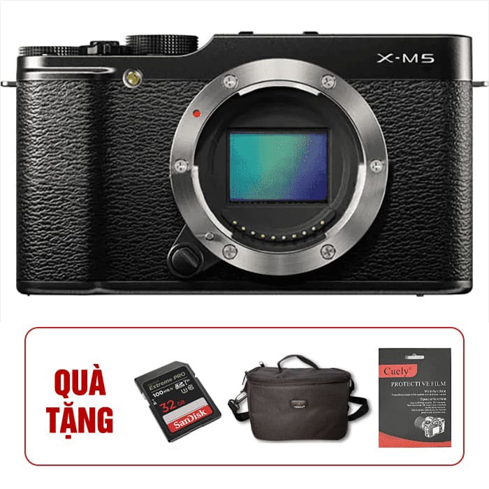 Fujifilm X-M5 (Body) Màu Đen, Mới 100% (Chính Hãng)