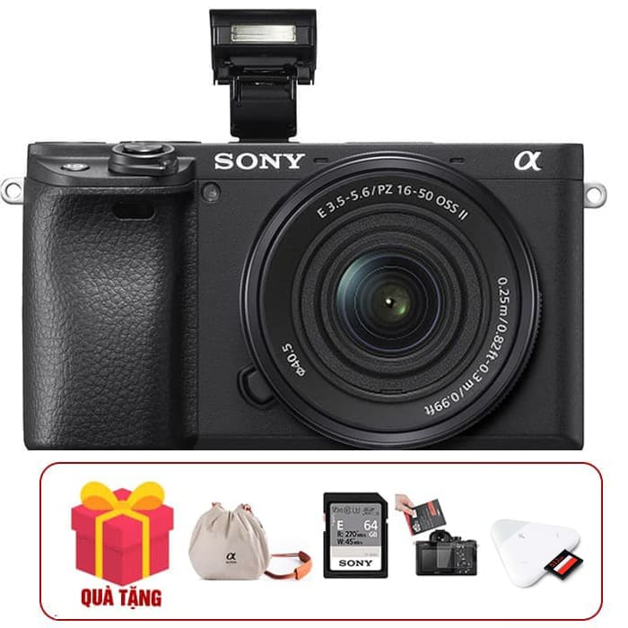 Sony a6400 + 16-50mm II | Alpha 6400KB chính hãng, giá tốt