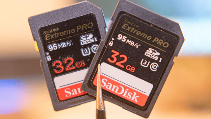 Canon R50 tương thích với đầy đủ các dòng thẻ SD phổ biến hiện nay