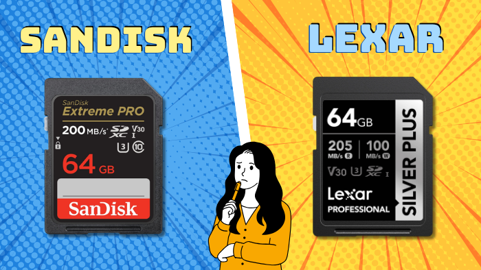 Xét về tốc độ, cả hai thương hiệu đều phát triển các dòng thẻ đạt chuẩn UHS-I và UHS-II