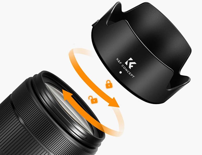 Điểm đáng giá nhất của hood K&F Concept EW73D chính là khả năng ngăn chặn triệt để các nguồn ánh sáng đi lạc không mong muốn xâm nhập vào thấu kính từ các góc độ khác nhau.