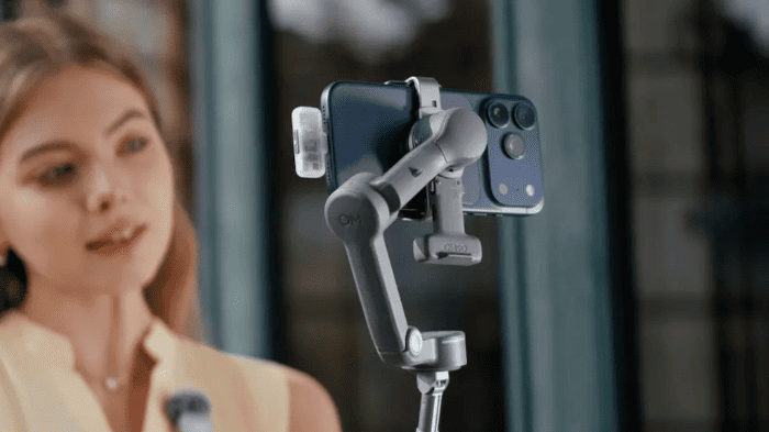 Osmo Mobile 8P được trang bị Smart Follow 8.0 tích hợp trong ứng dụng DJI Mimo