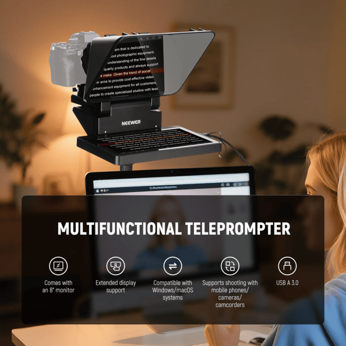 Điểm nổi bật của thiết bị nằm ở màn hình HD 9 inch tích hợp sẵn với độ phân giải 1024 * 768