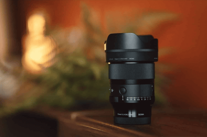 Sigma 35mm f/1.4 DG II Art được trang bị hệ thống Dual HLA