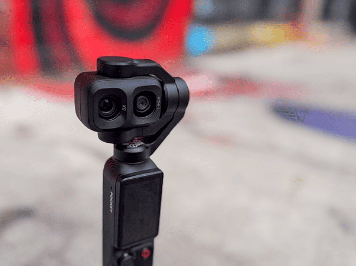 Pocket 4P nổi bật khi quay các tình huống cần linh hoạt góc máy