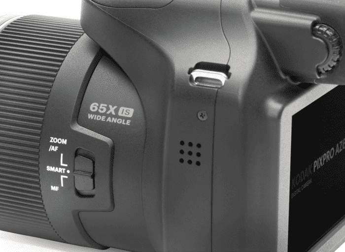 Kodak PIXPRO AZ653 tích hợp Wi-Fi để truyền ảnh và điều khiển máy từ xa thông qua ứng dụng trên điện thoại Android và iOS