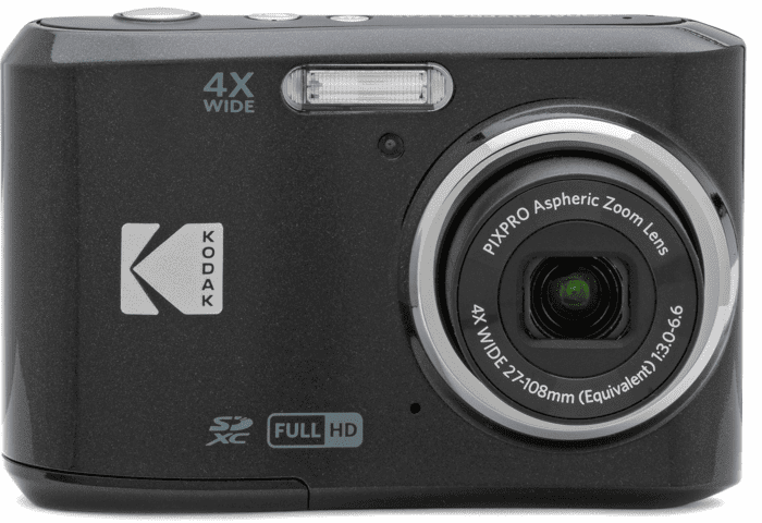 Kodak PIXPRO FZ45 sở hữu kích thước 93 * 60.2 * 28.4 mm