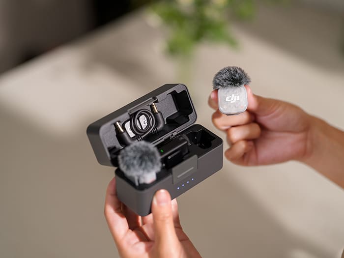 Việc sao chép dữ liệu từ DJI Mic Mini 2S cũng được tối ưu cho quy trình làm việc hiện đại