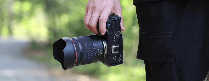 Canon RF 20-50mm F/4L IS USM PZ vẫn được xây dựng theo tiêu chuẩn quang học của dòng L-series