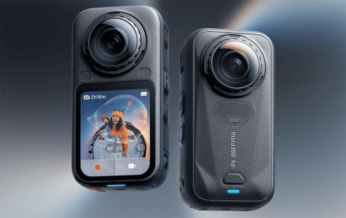 Insta360 X6 sử dụng FlowState Stabilization kết hợp gyroscope 6 trục