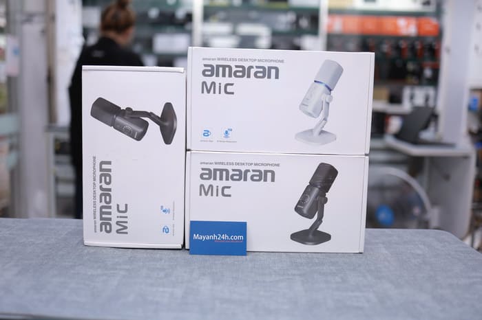 Amaran Mic không chỉ tập trung vào khả năng thu âm mà còn được trang bị các tính năng giúp người dùng kiểm soát âm thanh