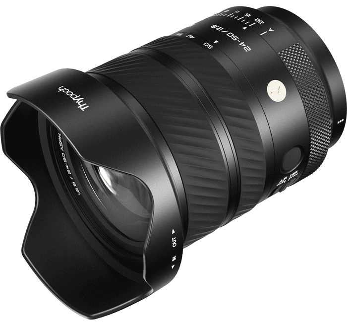 Thypoch Voyager 24-50mm f/2.8 được trang bị hệ thống lấy nét tự động