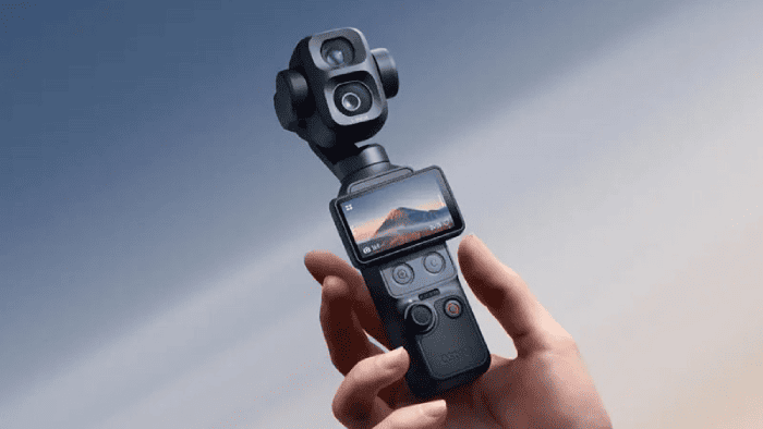 Điểm tạo nên sự khác biệt của DJI Osmo Pocket 4P là hệ thống hai camera độc lập