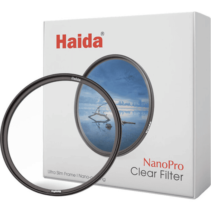 Kính Lọc Haida NanoPro Clear phù hợp với người dùng muốn duy trì một lớp bảo vệ thường trực cho thấu kính phía trước