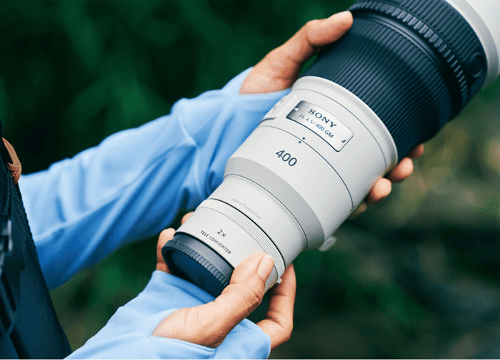 Sony FE 400mm F/4.5 GM OSS được trang bị hệ thống lấy nét sử dụng hai XD Linear Motors