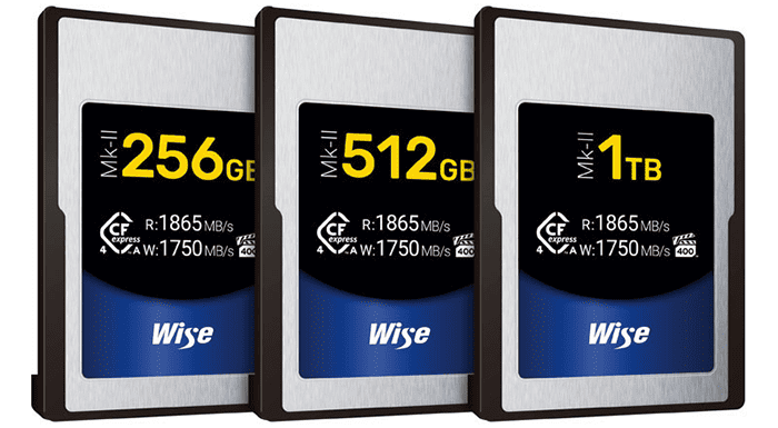 Thẻ nhớ Wise CFexpress 4.0 Type A 256GB 1865MB/s là giải pháp lưu trữ tốc độ cao dành cho các nhiếp ảnh gia, nhà quay phim và content creator