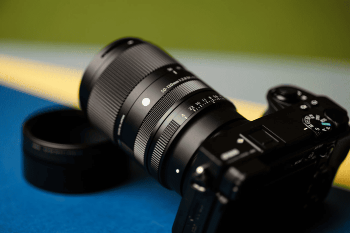 Sigma AF 50-120mm F2.8 DC OS Contemporary được trang bị các vòng điều khiển