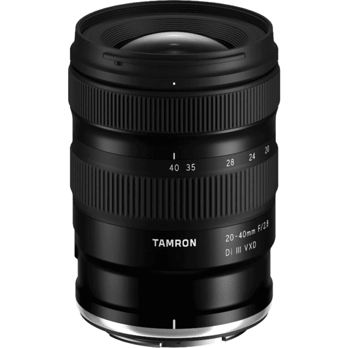 Tamron 20-40mm f/2.8 Di III VXD Nikon Z sở hữu dải tiêu cự từ 20mm đến 40mm
