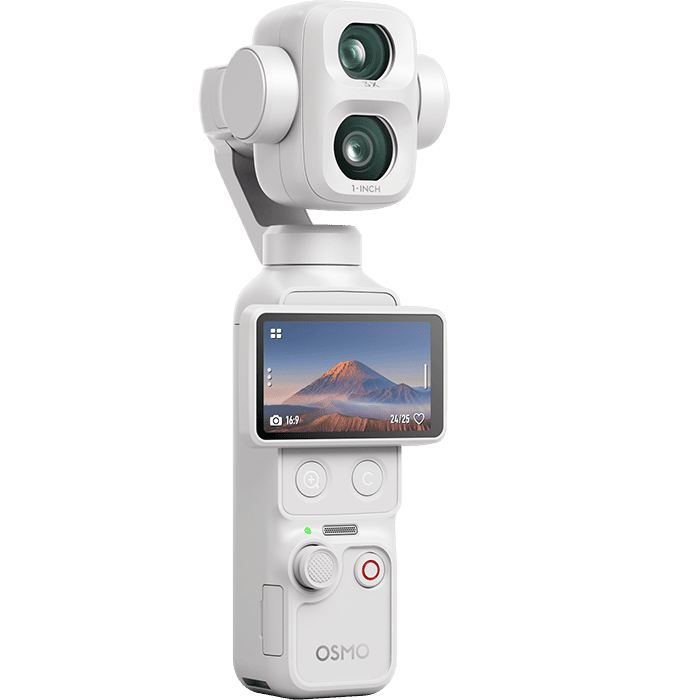 DJI Osmo Pocket 4P được trang bị cảm biến CMOS 1 inch thế hệ mới với công nghệ LOFIC hiện đại