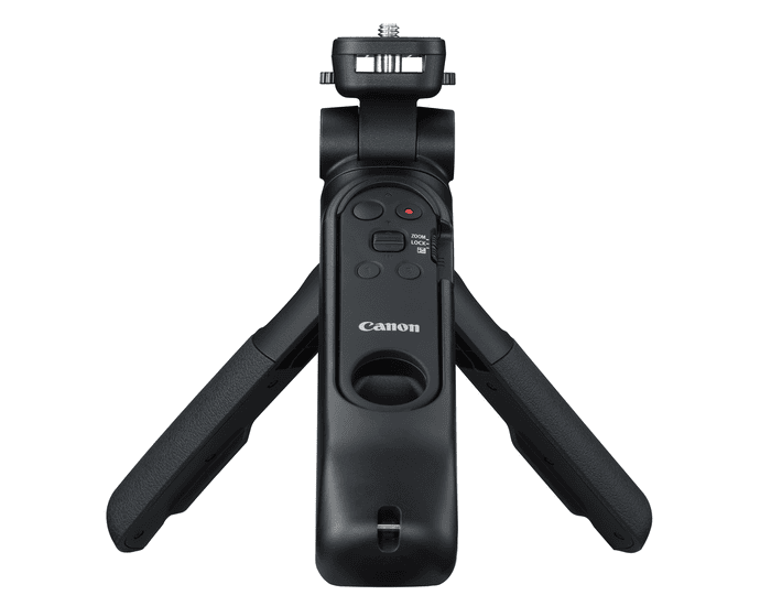 Canon Tripod Grip HG-200TBR kết hợp tay cầm chắc chắn với tripod để bàn