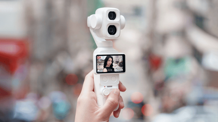 Hệ thống camera kép là một trong những điểm đáng chú ý trên DJI Osmo Pocket 4P