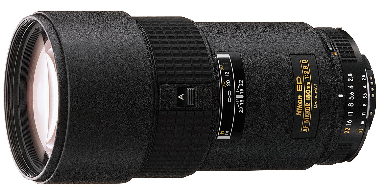 Nikon 180-2.8 D, Mới 98%