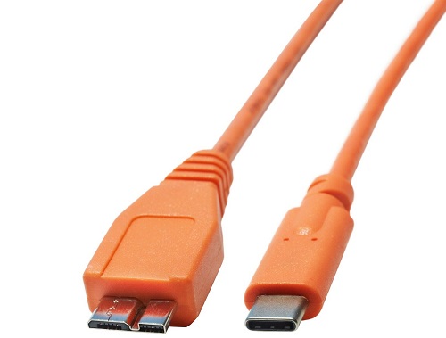 Dây Cáp TetherPro USB-C to 3.0 Micro-B-Dài 4.6m