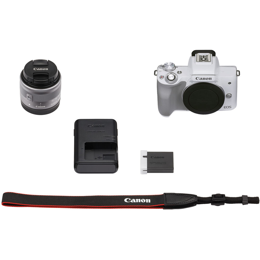 Canon M50 Mark II Màu Trắng Canon M5 Mark II Nhập Khẩu