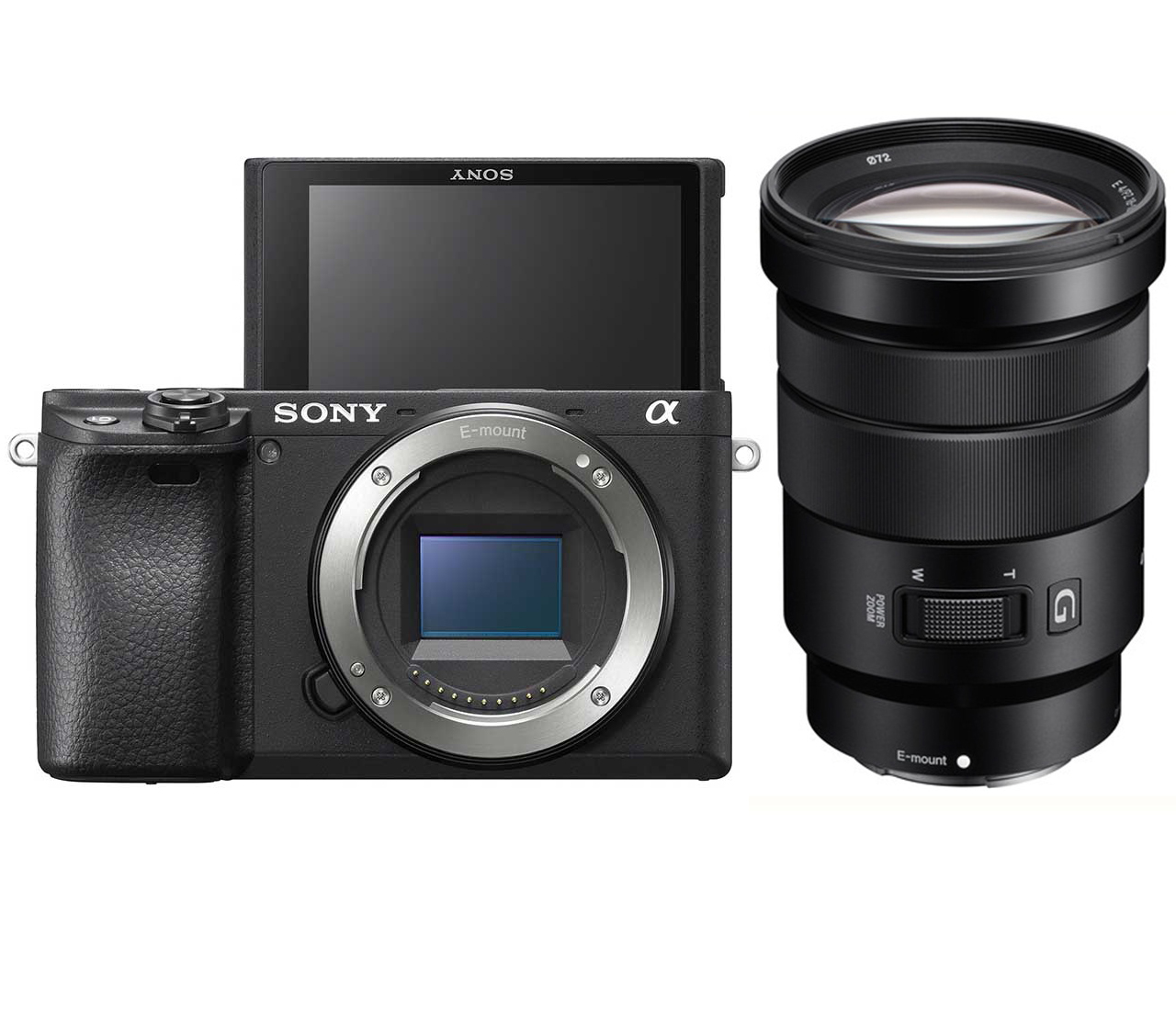 Sony a6400 kèm ống kính Sony 18-105mm F4G OSS