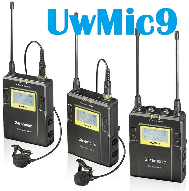 Microphone Saramonic UwMic9 Kit 2 | Saramonic UwMic9 Kit 2