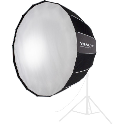Softbox Parabolique NANLITE SB-PR-150 Avec Diffuseur - Pour éclairage Flash - Accessoires Et étui Inclus