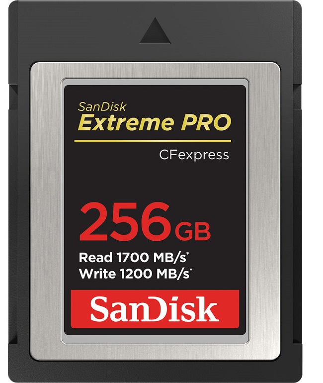 Thẻ nhớ CFexpress SanDisk Extreme PRO Type B 256GB 1700 MB/s