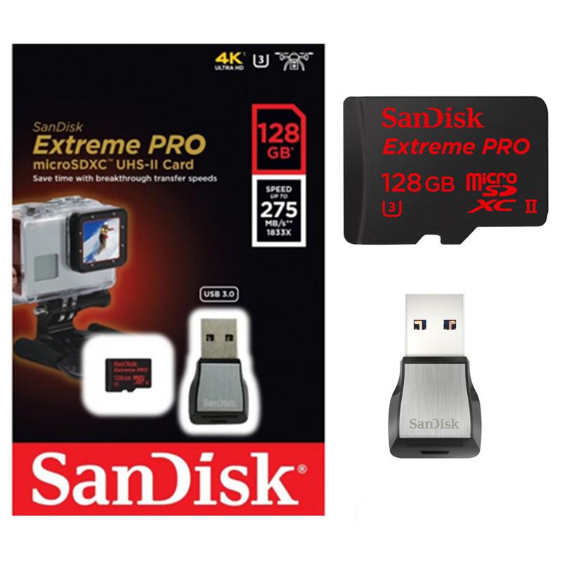 Thẻ Nhớ Micro SD SanDisk Extreme Pro S 128GB 275MB/s | Mayanh24h