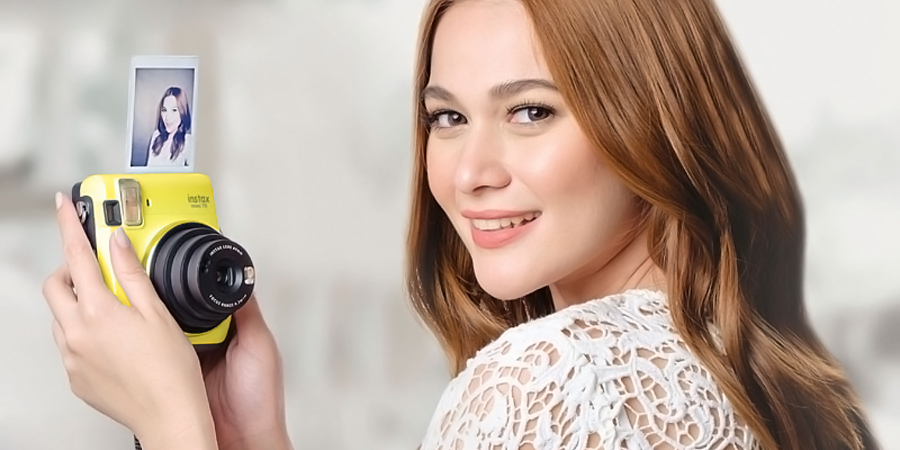 Máy chụp ảnh lấy liền Fujifilm instax mini 70 - Màu vàng | Mayanh24h