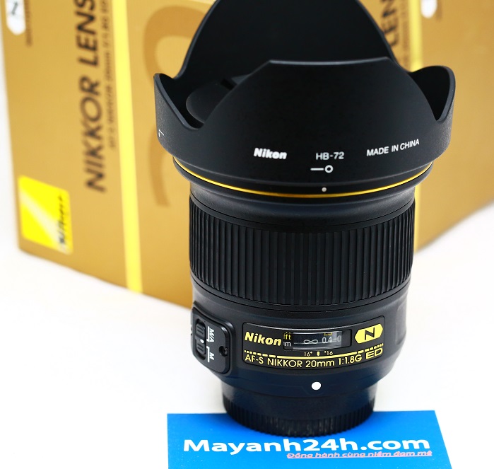 Nikon AF-S 20mm f/1.8G ED Nano Hàng cũ | Nikon 20mm f/1.8G | Mayanh24h