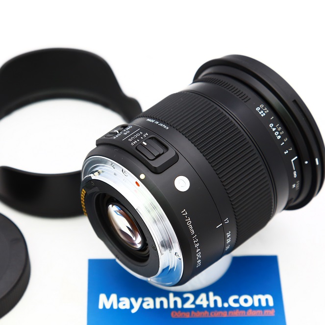 Objectif Sigma 17-70mm F/2.8-4 DC Macro OS HSM Contemporary - Monture Nikon - Occasion
