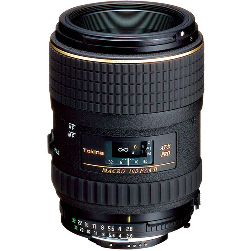 Tokina AT-X 100mm F2.8 MACRO Pro D For Canon