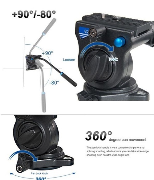 Monopod Benro A38FDS2 Pro Benro Kit A38FDS2 Pro Benro Monopod