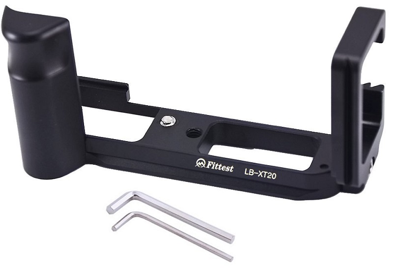 Piastra L Con Impugnatura Per Fujifilm X-T10, X-T20, X-T30 &ndash; Supporto A L In Metallo