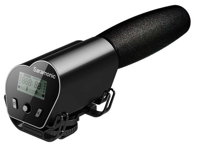 Saramonic VMIC: Microfono A Condensatore Super Cardioide Per Fotocamere DSLR E Videocamere, Con Uscita Cuffie E Controlli Audio - 6