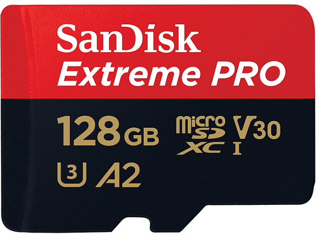 Thẻ nhớ Micro SD SanDisk Extreme Pro V30 A2 128GB 170MB/s