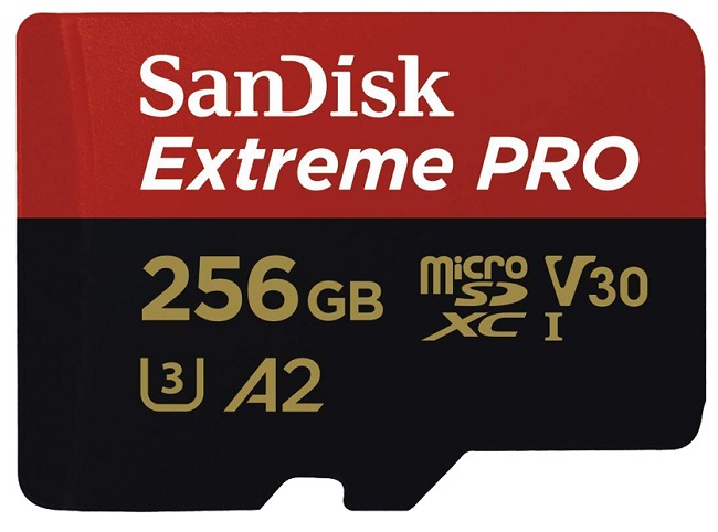 Thẻ nhớ Micro SD SanDisk Extreme Pro V30 A2 256GB 200MB/s